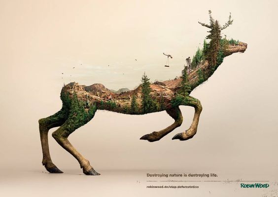Destruir la naturaleza Destruir la naturaleza