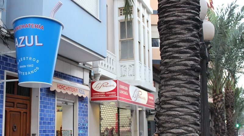 Horchatería azul