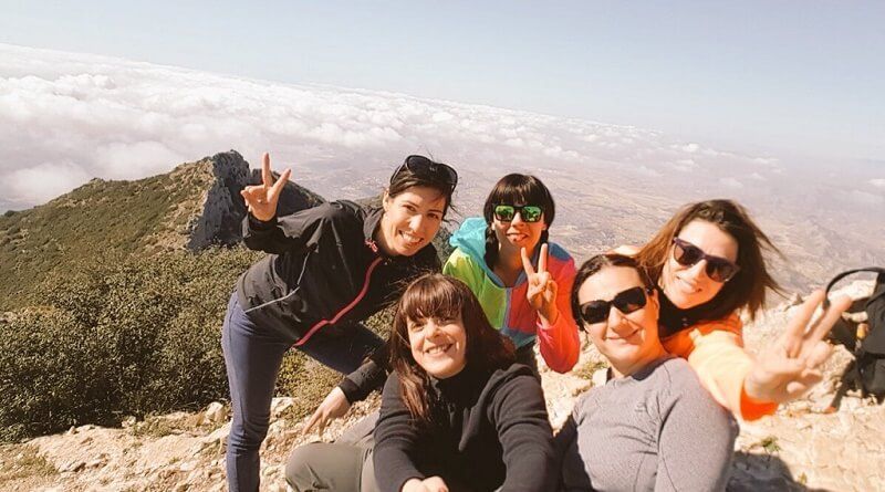 En la cumbre del Cabeçó d'Or