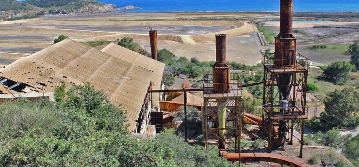 Bahía de Portmán Lugares Abandonados