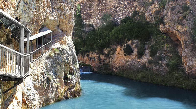 Ruta sobre pasarelas y balcones. Hellín. Cañon de los Almadenes
