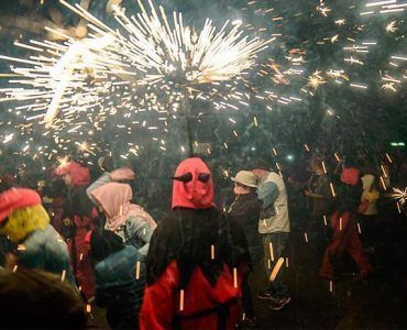 Correfocs Petrer. Vía Juan Rico