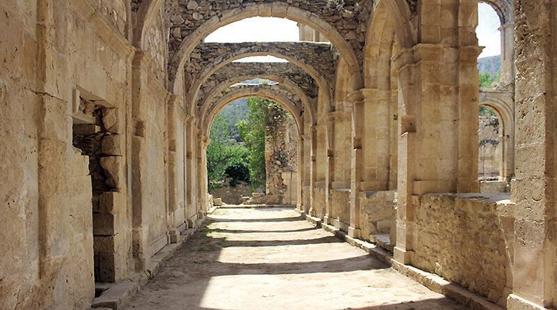 Las ruinas del Monasterio de Rioseco
