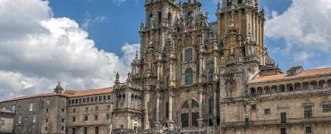La iglesia de Santiago de Compostela