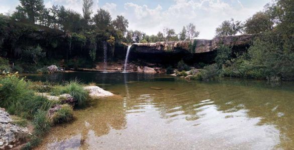 Piscinas naturales pozas lagos rios burgos