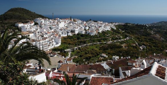 Frigiliana, un pueblo con encanto en Málaga.