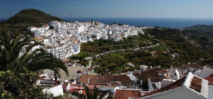 Frigiliana, un pueblo con encanto en Málaga.