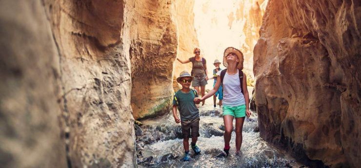 cómo organizar escapada ideal en familia