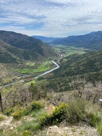 Tirolina más rápida del mundo en Huesca vuela como un pájaro llegando vistas
