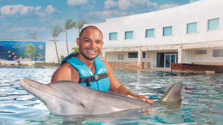 experiencia delfines cancun
